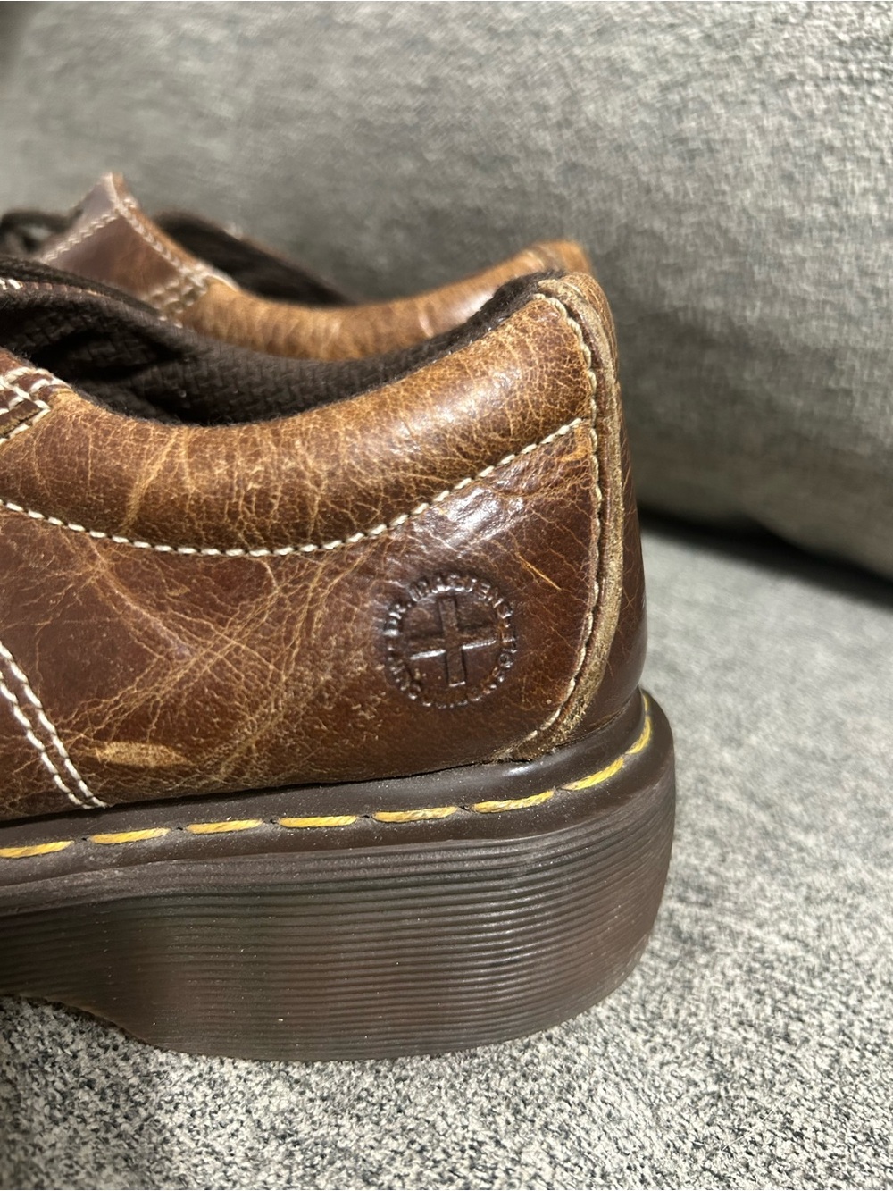 Vintage Dr. Martens 12283 Daisy Chunky Platform Y2K Oxford Women’s 9 - Picture 3 of 10